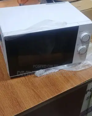 Hisense 20 Liters Microwave, White Color, Knob Control.