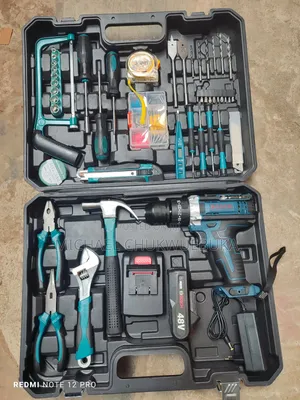 Bosch Tools Set With Drilling Machine