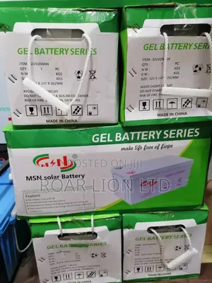 MSN 200ah Gel Battery