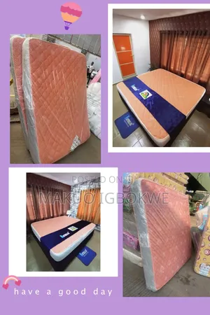 [Bn] Extra Firm Luxury Full Orthopedic Mouka 6ft/6ft by 8inch Mattress