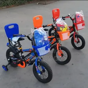 Size 12 Bicycle With Back Rest for 4 to 6 Years