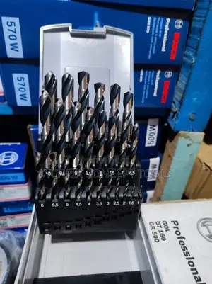 Bosch HSS Pointteq Drill Bit Set for Metal (25pcs)