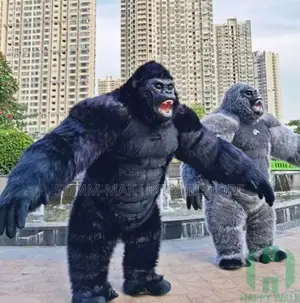 Inflatable Gorilla King Kong Costume Adult Mascot Dress Suit