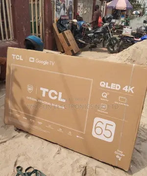 Original TCL 65” Google TV QLED Pro 4KUHD Smart Netflix Etc