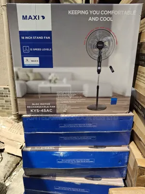 18"" Maxi Rechargeable Fan