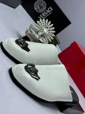 Original Quality Men Versace Mules Haf Shoe