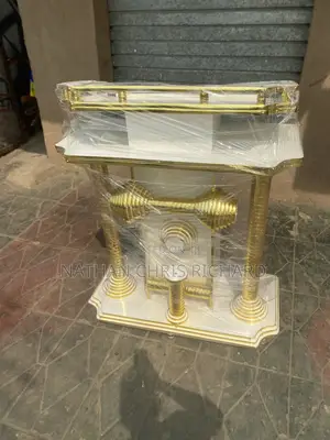 High Level Wooden Pulpit