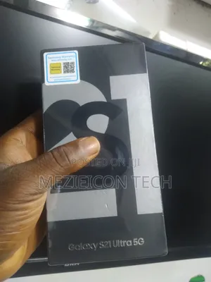 New Samsung Galaxy S21 Ultra 5G 256 GB Silver