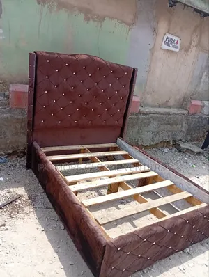 Brown Upholstery Bedframe