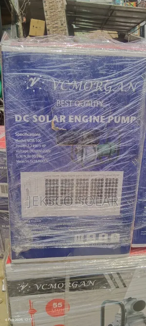 DC Solar Engine Pump 3hp 2.2kw, 4inches 2200watts.
