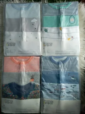 Mama and Papa Overall Sleepsuit