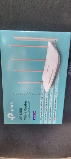 Tplink Archer C60 Ac1350 Wifi Dual Band Mu-Mimo Router
