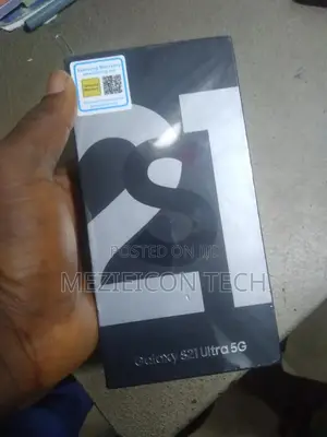 New Samsung Galaxy S21 Ultra 5G 256 GB Black