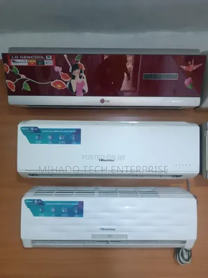 1hp Lg/Hisense Air Conditioner, Low Voltage Copper