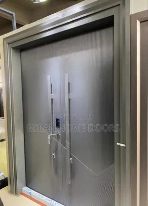 5ft by 7ft Armor Security Door With Biometric (Fingerprint)