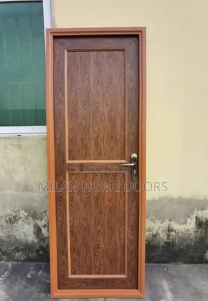 Bathroom Toilet Brown PVC Doors