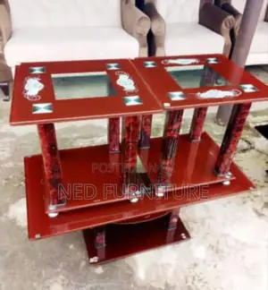 Centre Table With 2 Side Stools