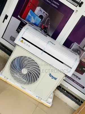 Brand New Royal 1hp Split Unit Air Conditioner>100% Copper>