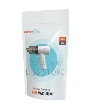 Porodo Blue Portable Cordless Mini Vacuum