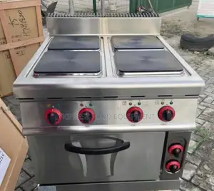 Four Burners Hot Plate Cooker With Cabinet