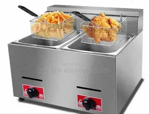 Double Bowl Deep Fryer