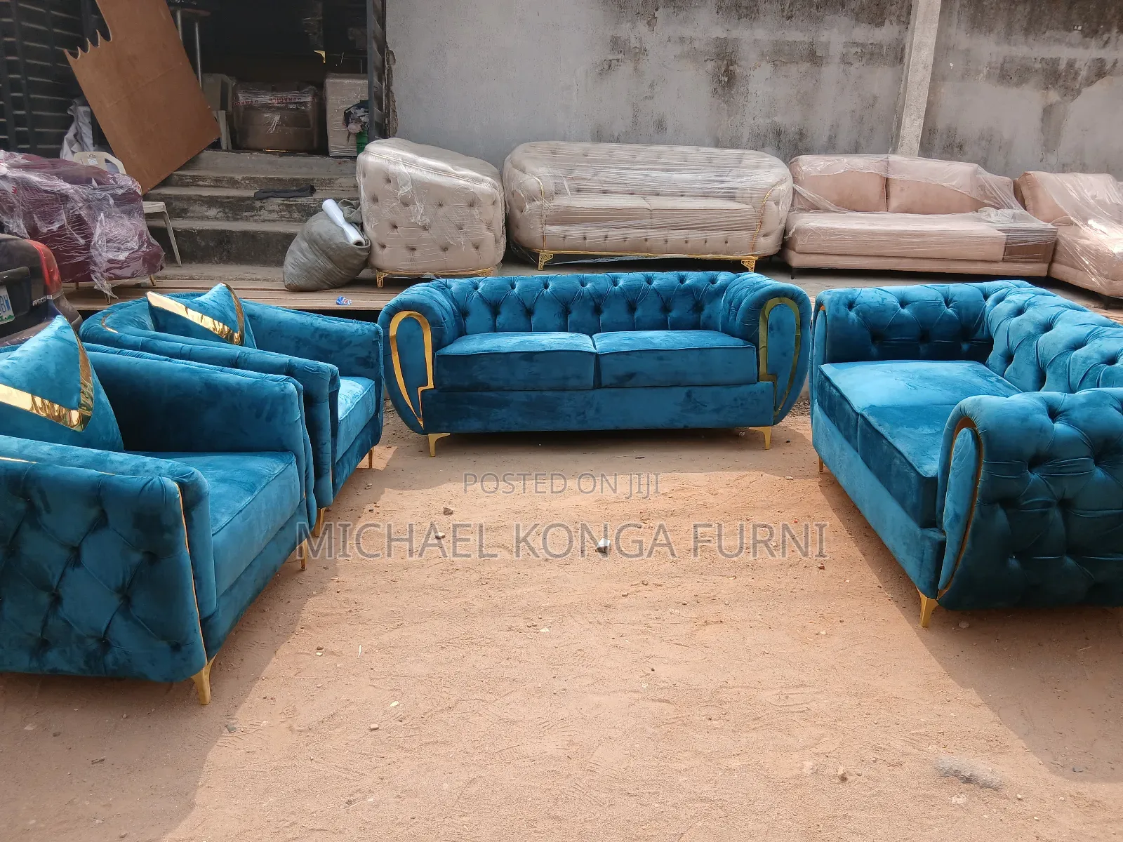 Luxurious Weaved Sofa