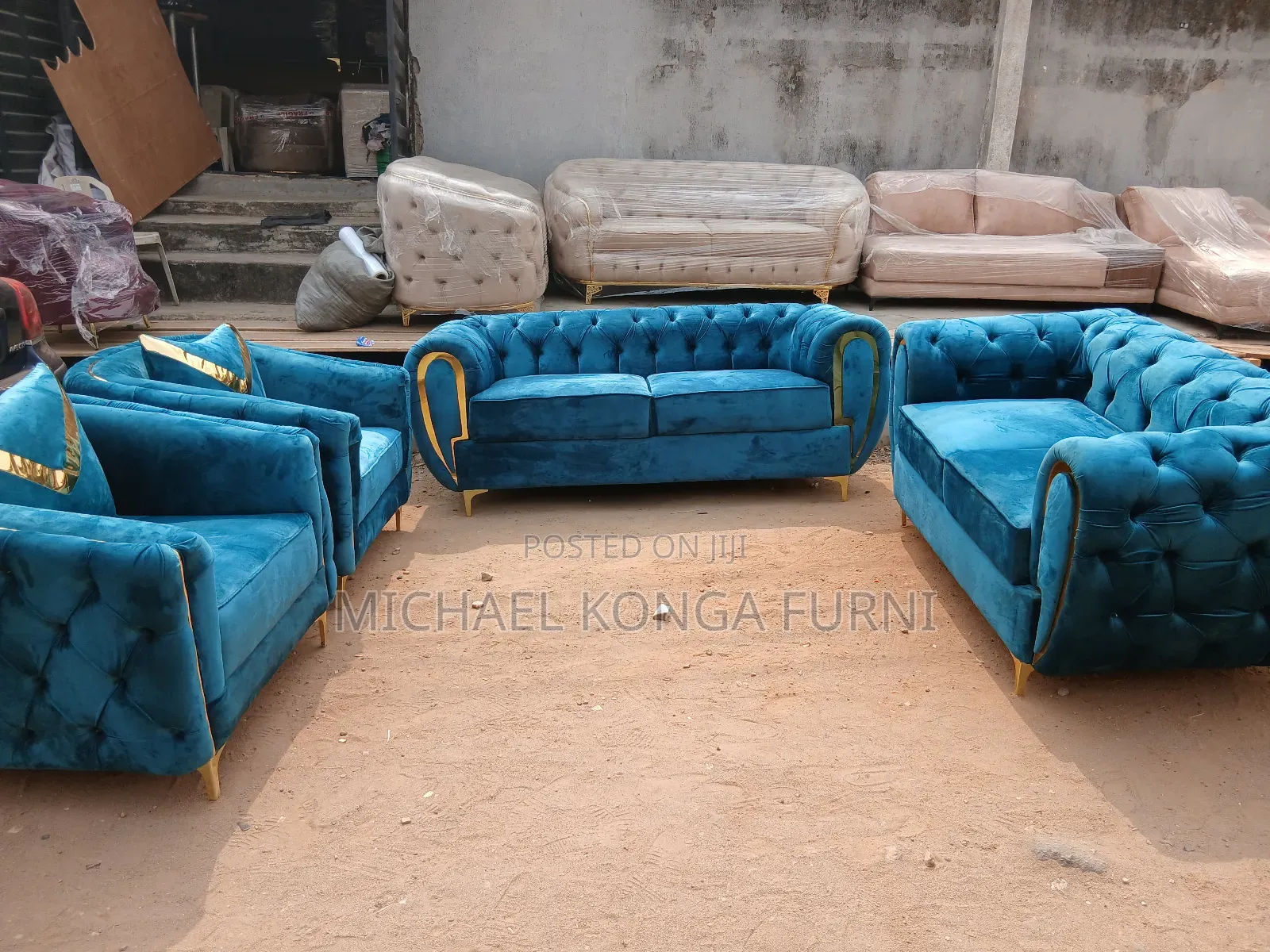 Luxurious Weaved Sofa