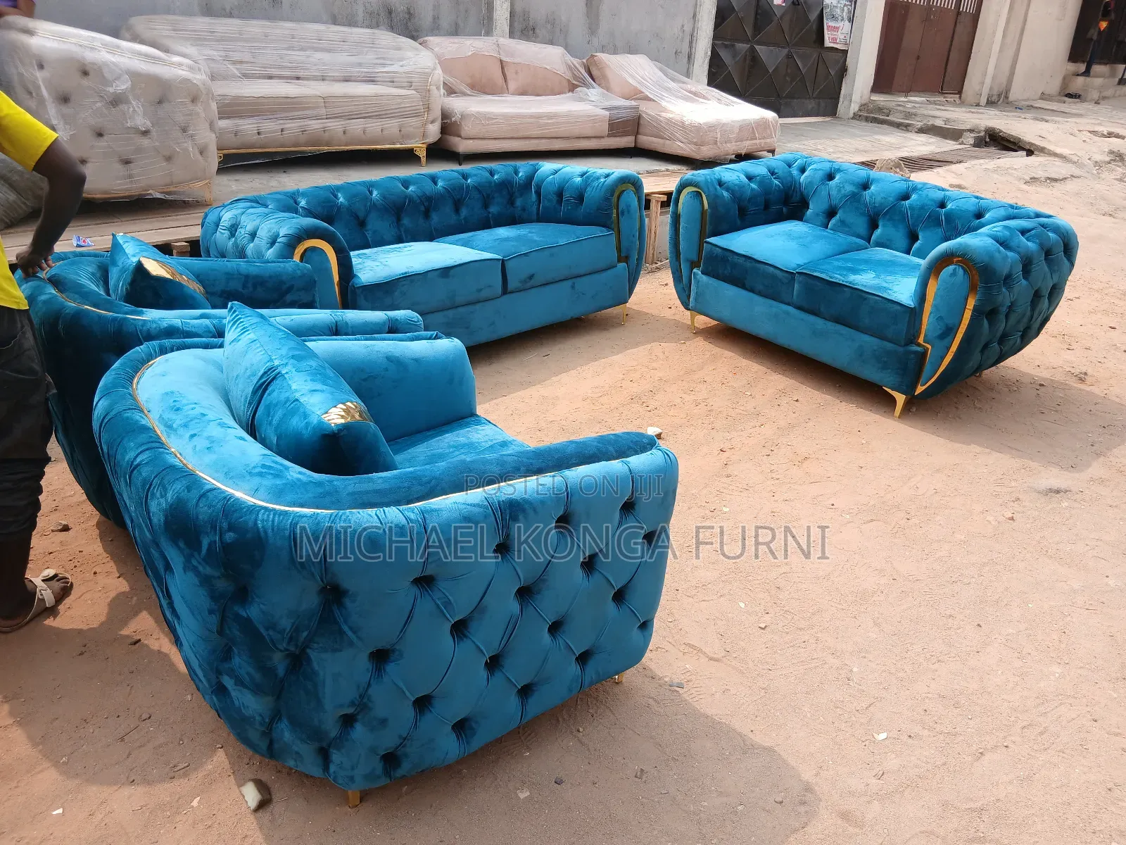 Luxurious Weaved Sofa