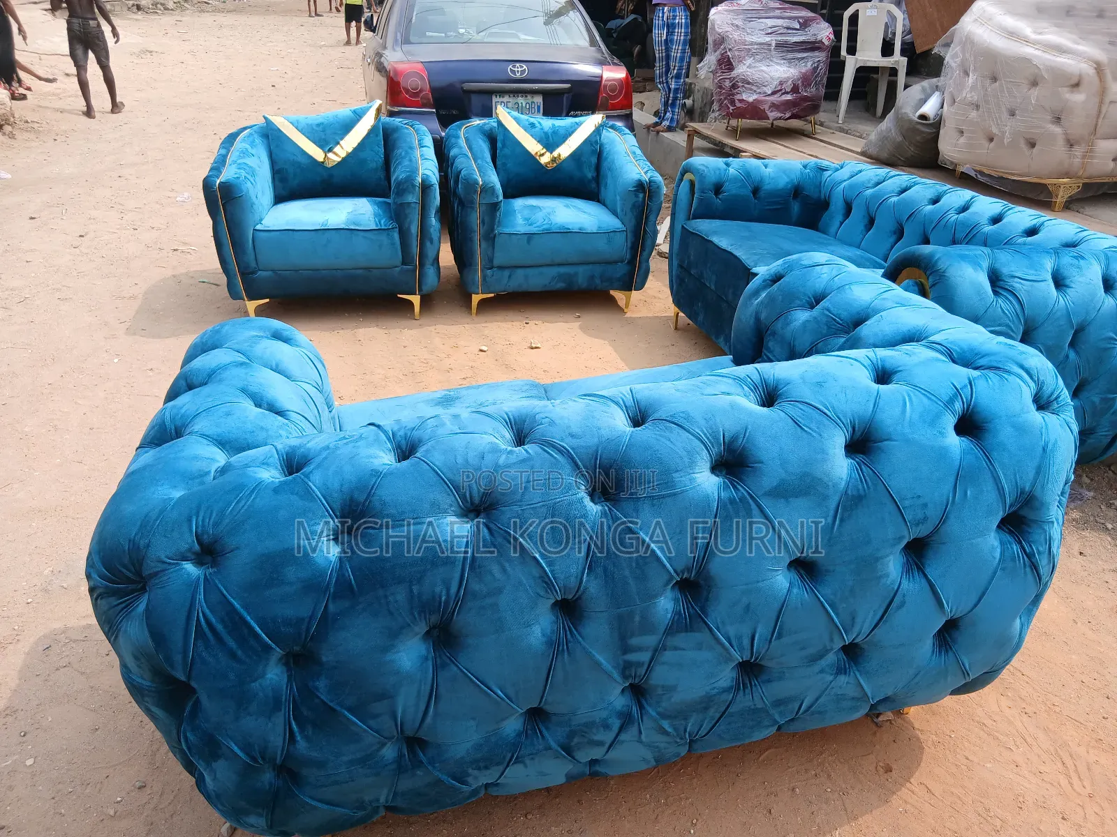 Luxurious Weaved Sofa