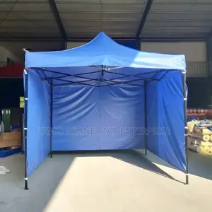 Black Pole Foldable Gazebo Canopy