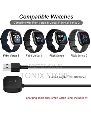 Fitbit Versa 3 Watch Charger