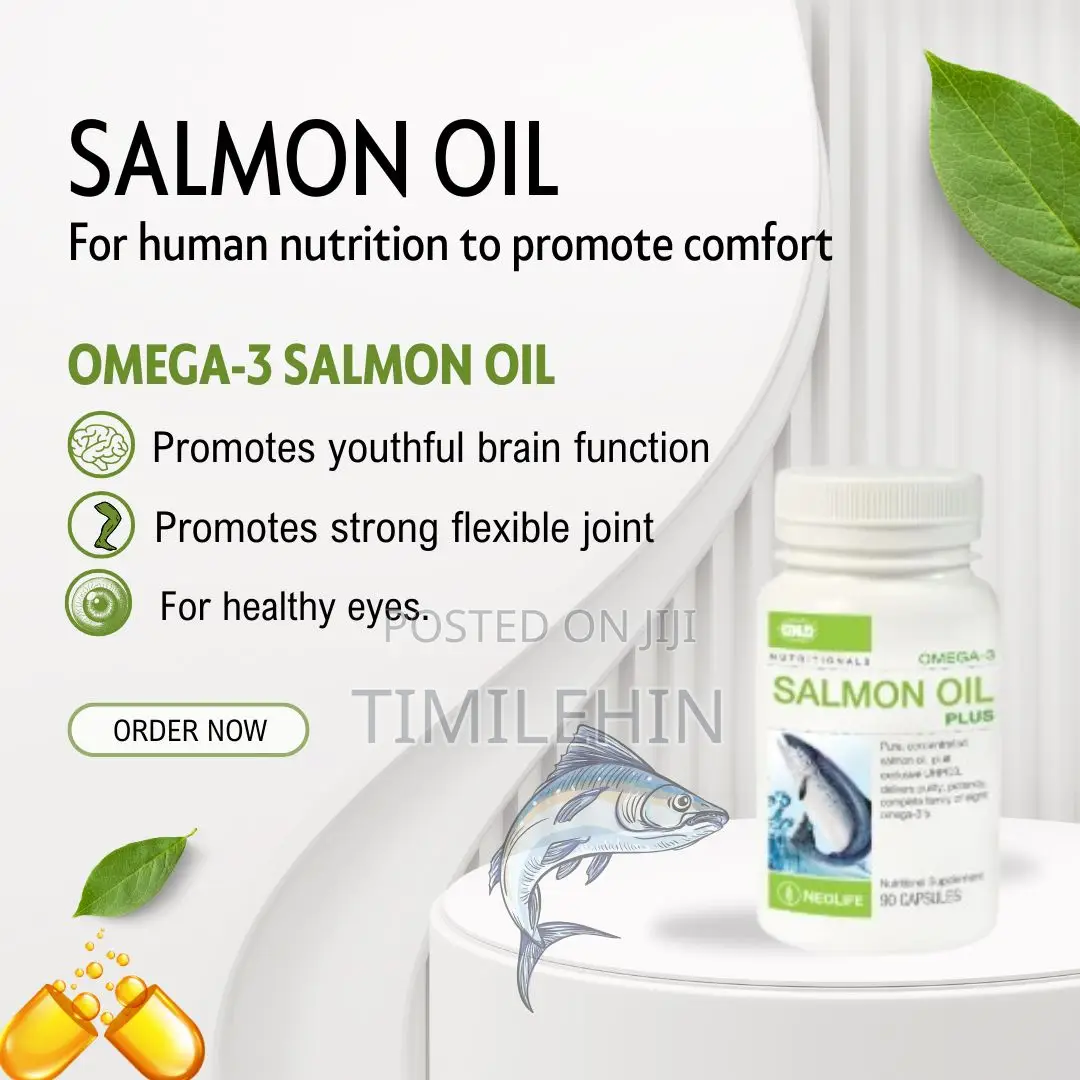 Omega-3 Salmon Oil Plus