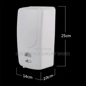 White 1000ml Soap Dispenser