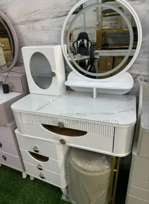 Dressing Mirror With Cupboard