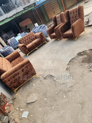 Luxury 7 Seaters Padded Sofa Couch.