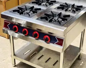 4 Burner Free Stand Gas Cooker