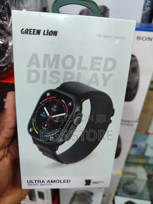 Green Lion Ultra AMOLED Smart Watch With Extra Strap