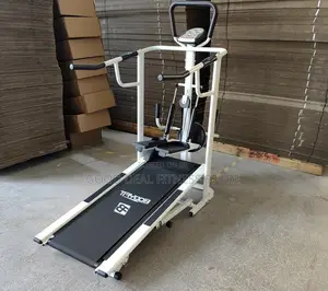 Body Fitness 4in1 Manual Treadmill