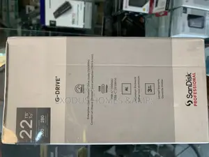 22tb Sandisk Professional G Drive
