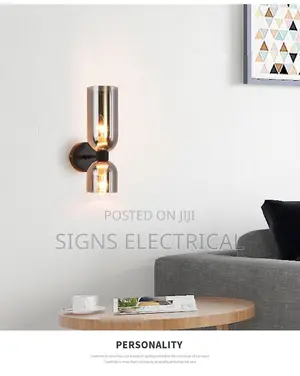 Nordic LED Wall Lamps Glass Bedroom Bedside Lamp