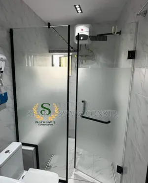 Shower Glass Mid Frost Cubicle