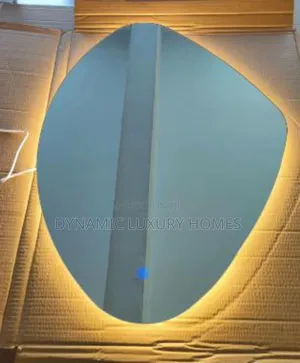 Led Shapeless Sensor Mirror With Three Lights