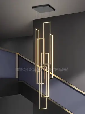 Duplex Staircase Led Drop Luxury Chandelier Light
