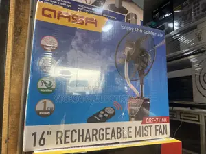 QASA 16” Rechargeable Mist Fan Brand New