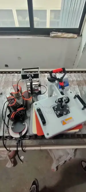 Uk Standard 8 in 1 Swing Away Combo Heat Press Machine