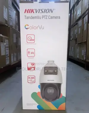 Hikvision Tandemvu PTZ 4MP Camera Colorvu H.265