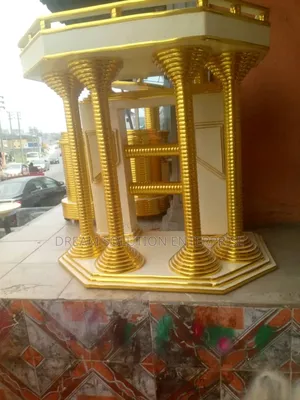 Four Pillars Church Pulpit