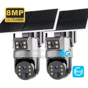 4mp Dual Lens 4x Solar Powered Camera 4g A30 Hd