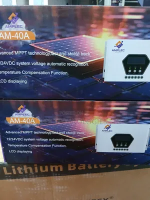 40a Amplec Charge Controller, Available for Pickup