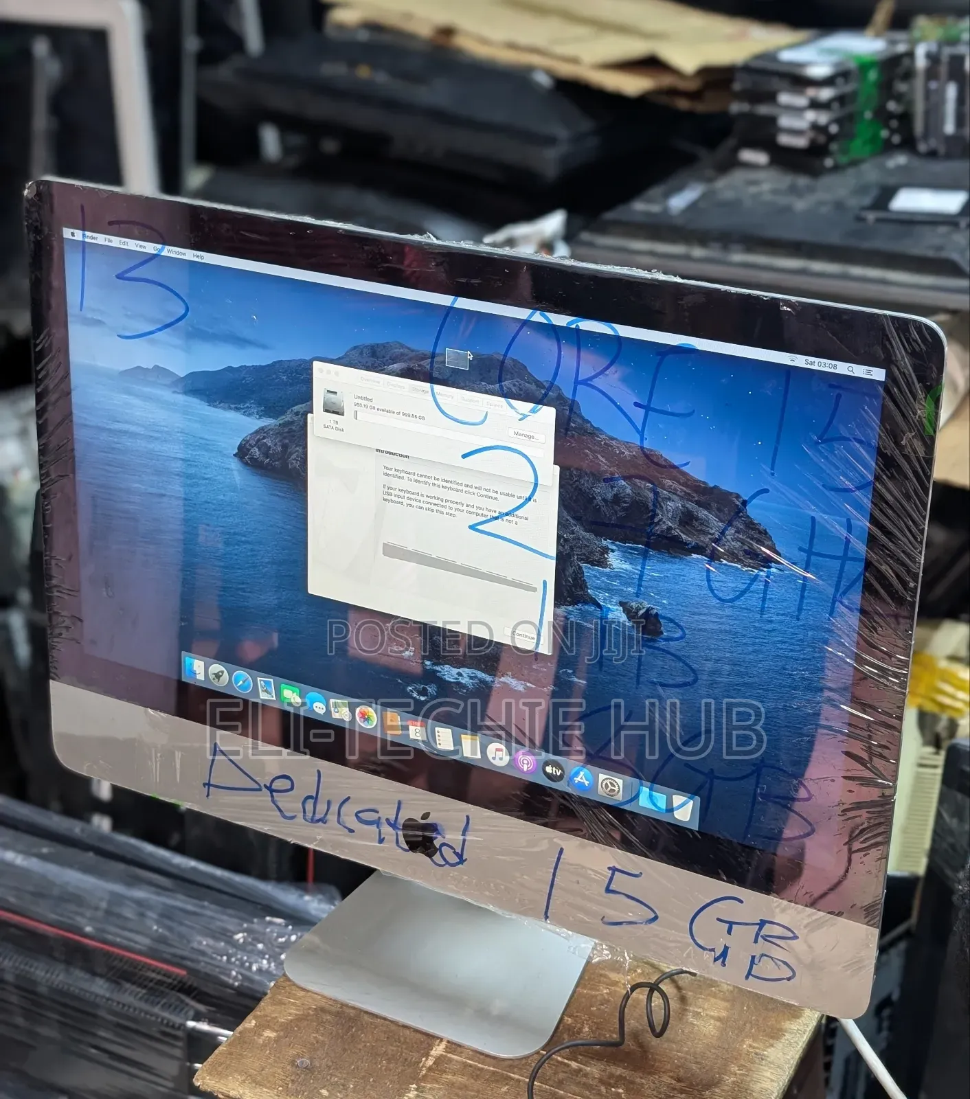 Desktop Computer Apple iMac 8GB Intel Core i5 HDD 1T